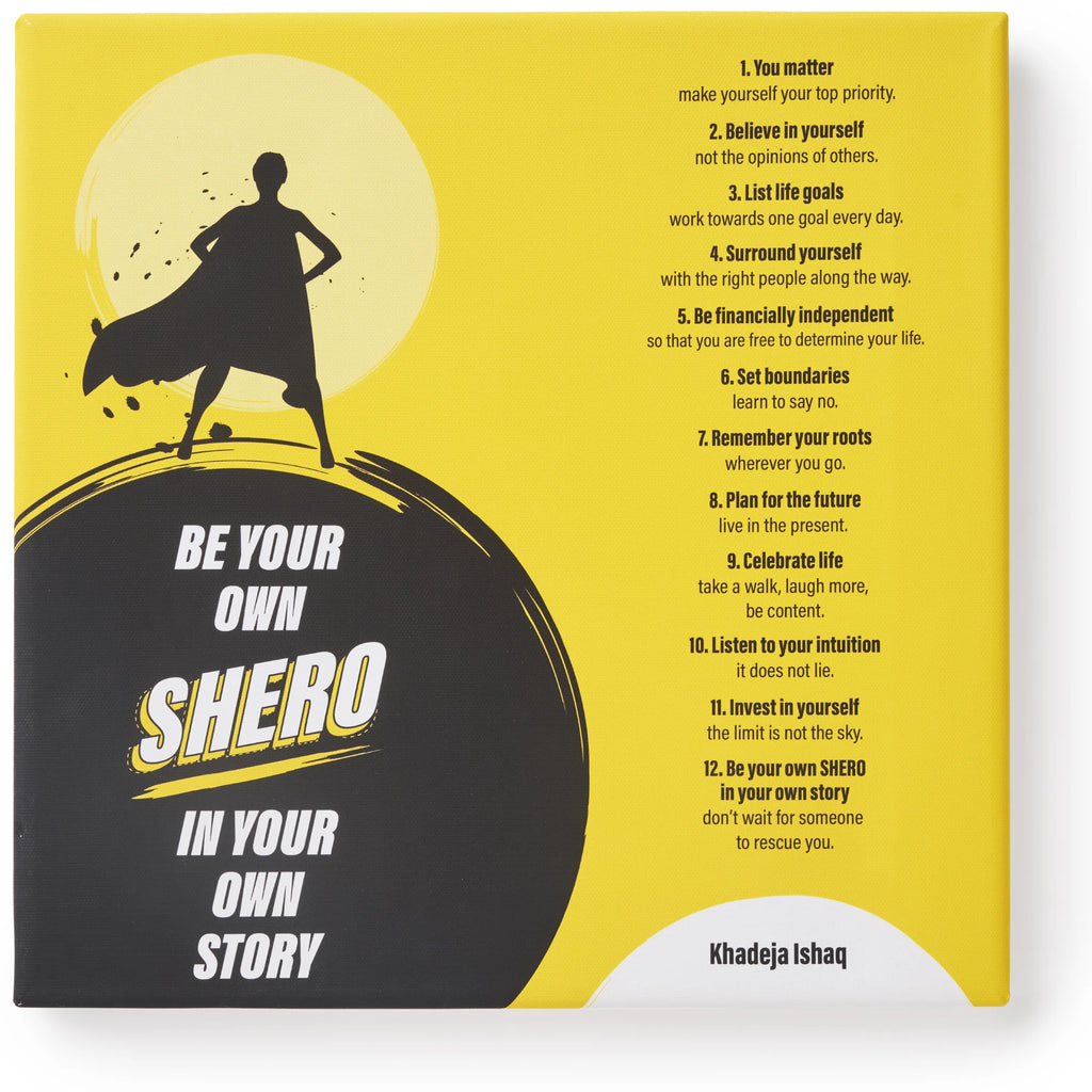 Shero Poetry Canvas