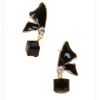 'Butterfly' drop earrings