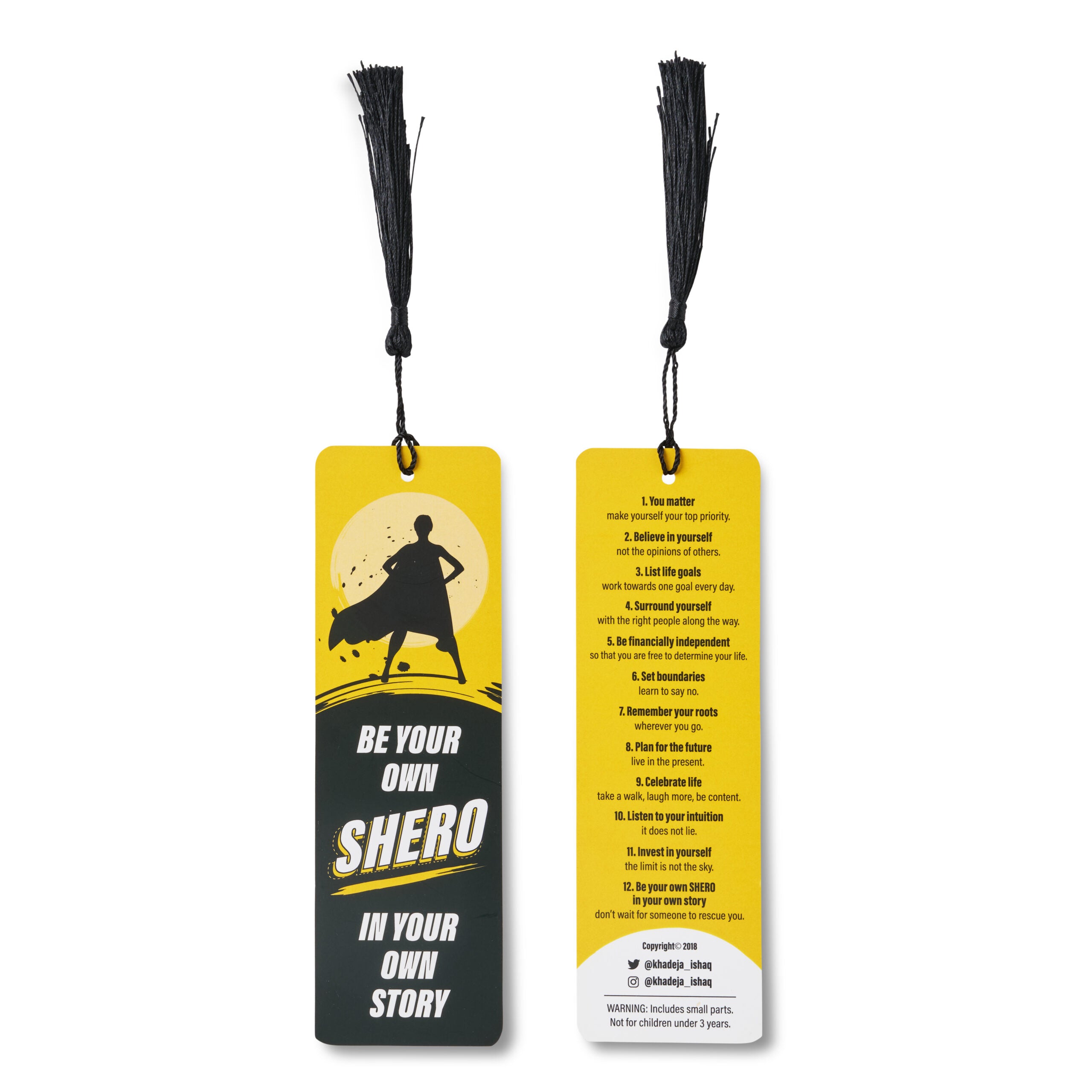 Poetry bookmark – SHERO