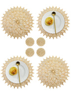 Eight piece set – place mats and coasters