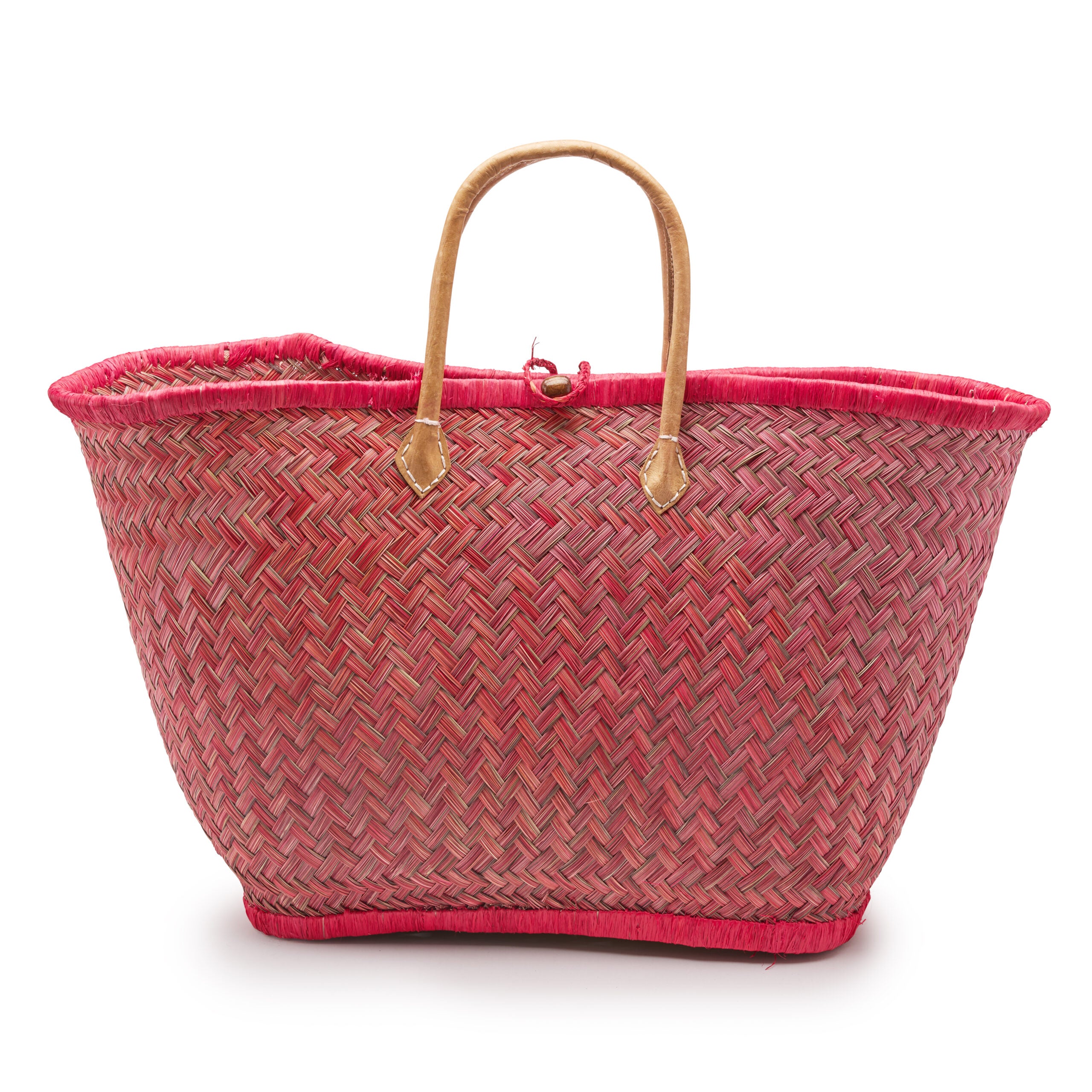 Handmade basket bag