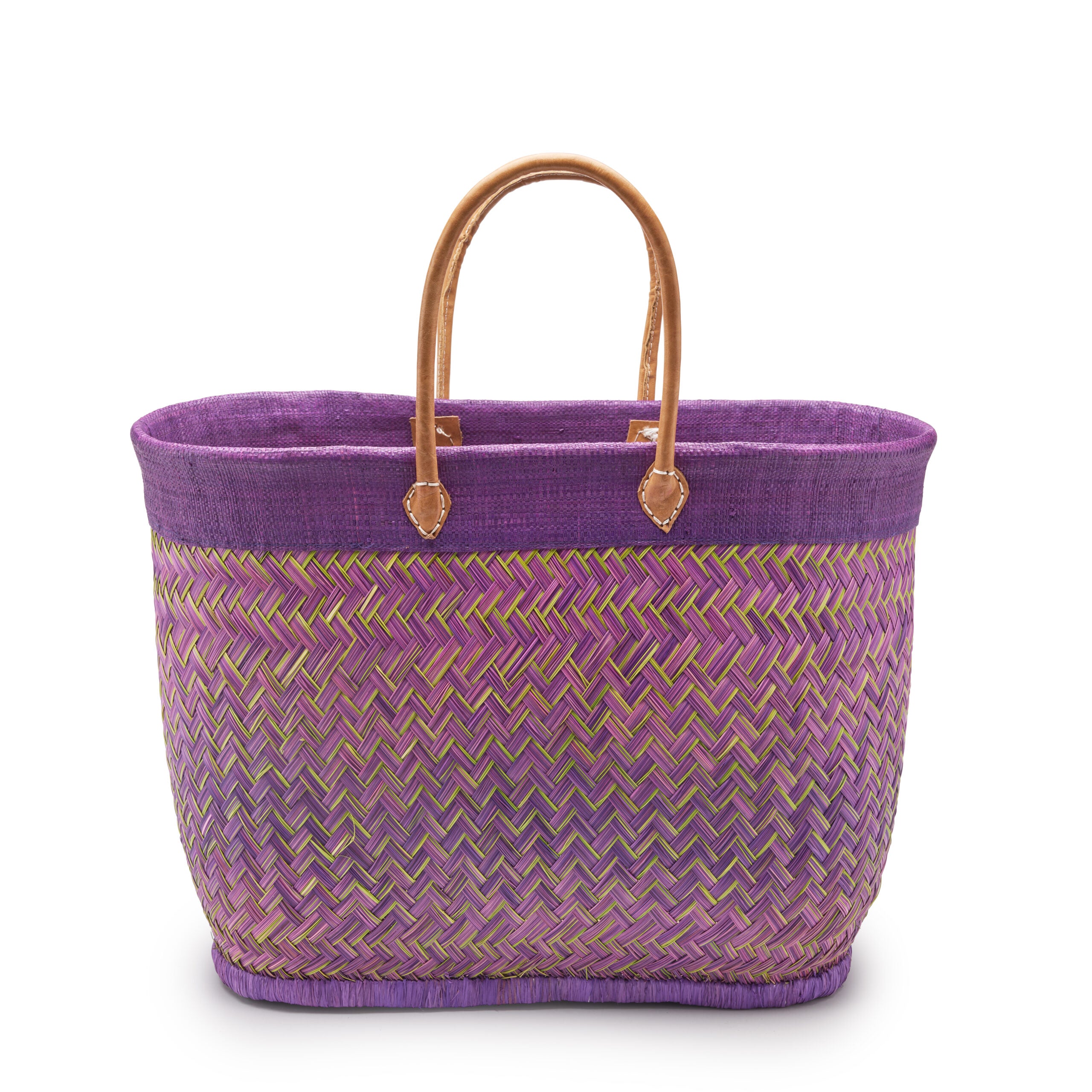 Handmade basket bag