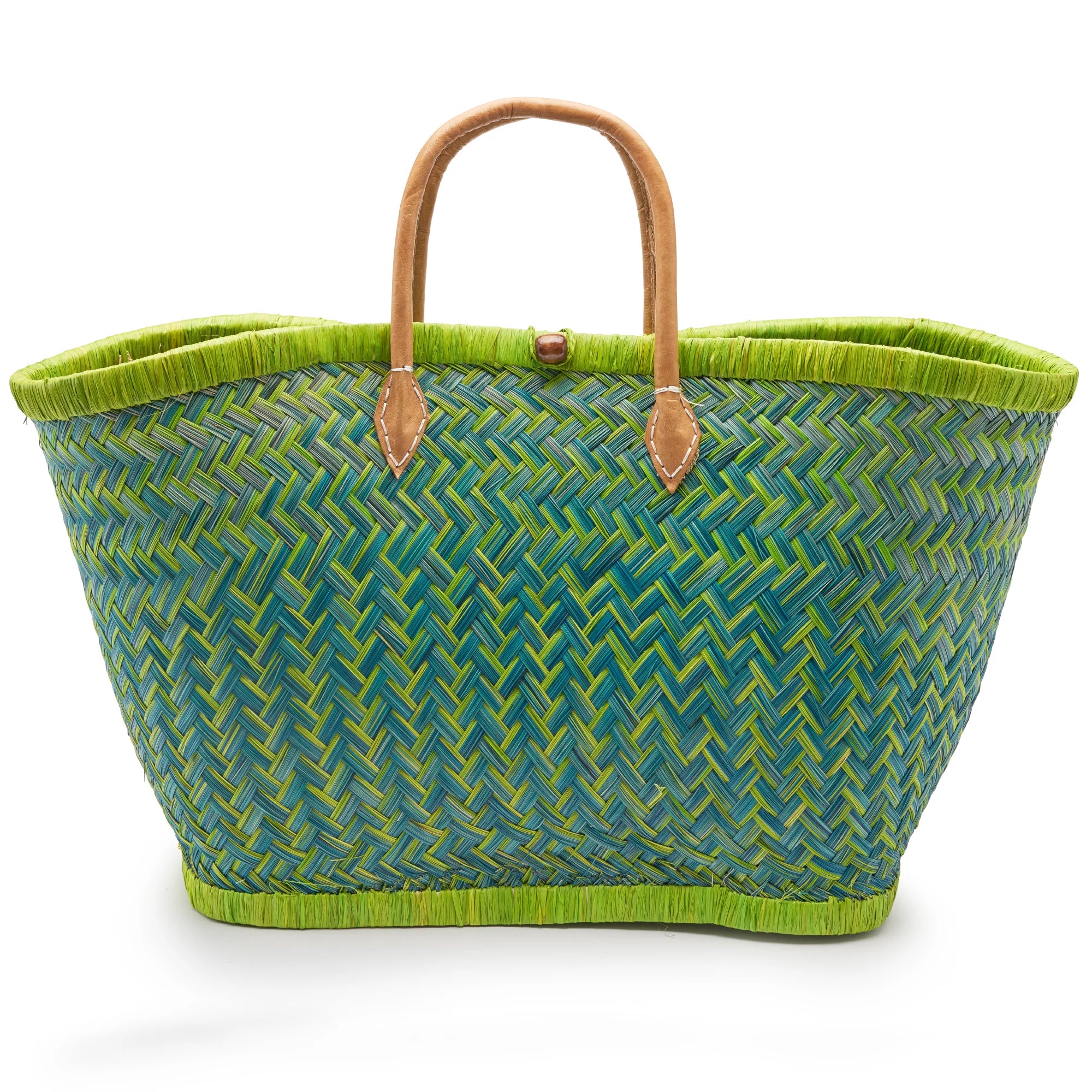 Handmade basket bag