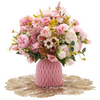 Pink artifical flowers – “Its a girl”