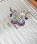 Teardrop earrings