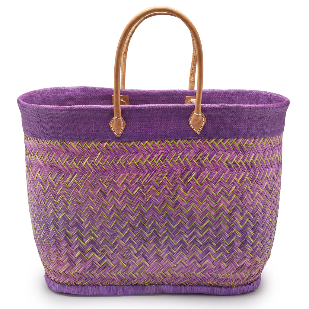 Handmade basket bag