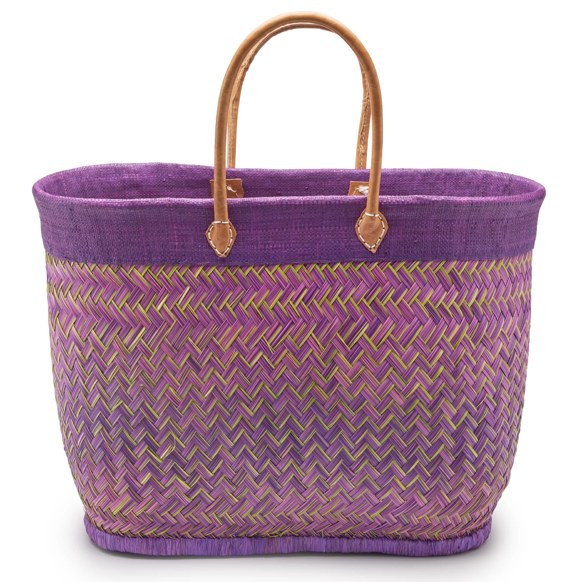Handmade basket bag